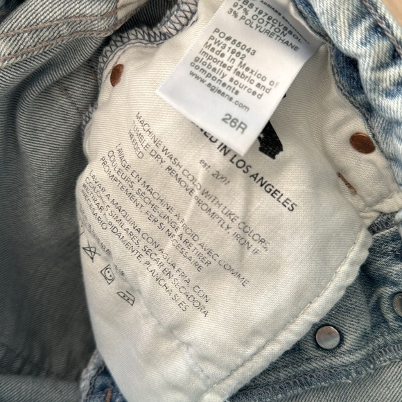 AG Alexxis Straight Jeans sz 26R - Picture 7 of 15